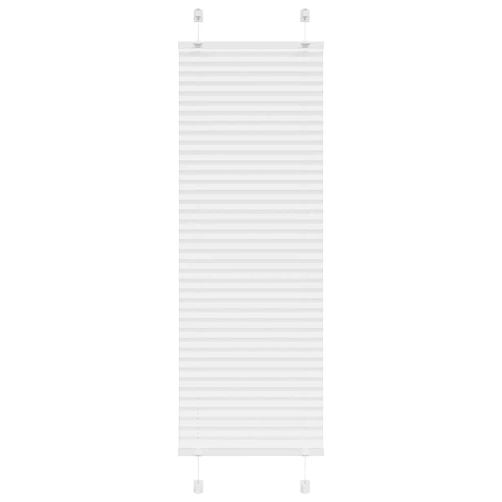 Plisirana roleta bijela 50x150 cm širina tkanine 49,4 cm
