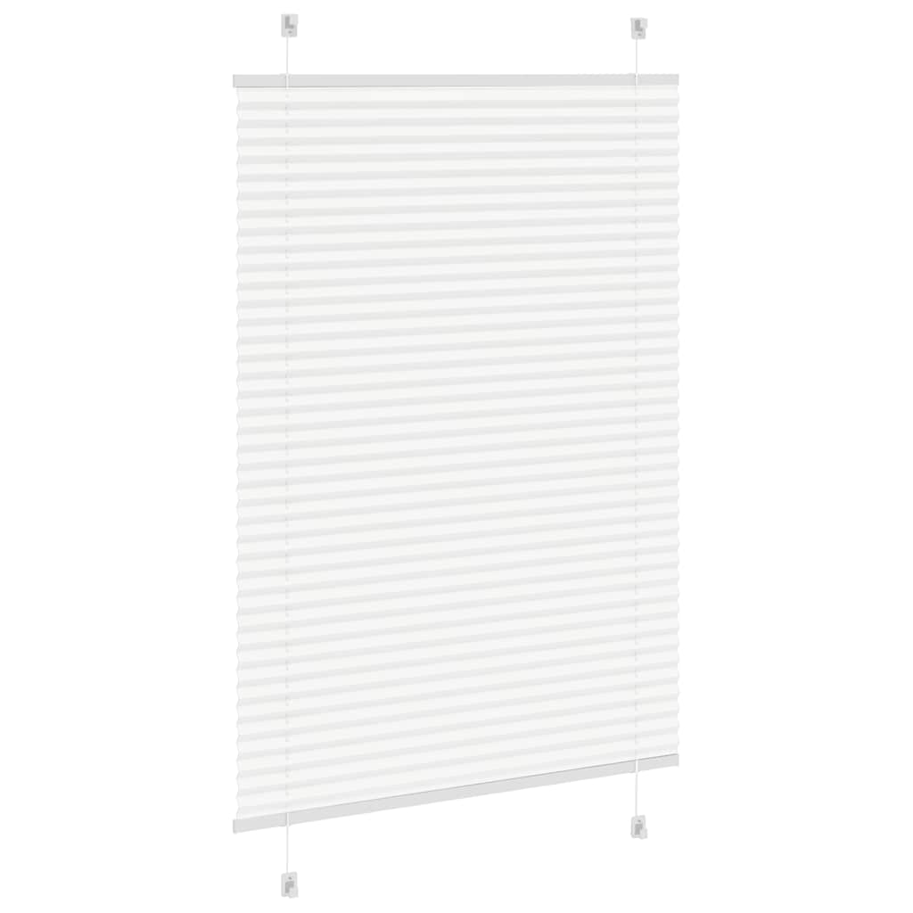 Plisirana roleta bijela 95x150 cm širina tkanine 94,4 cm