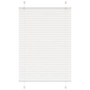Plisirana roleta bijela 100x150 cm širina tkanine 99,4 cm