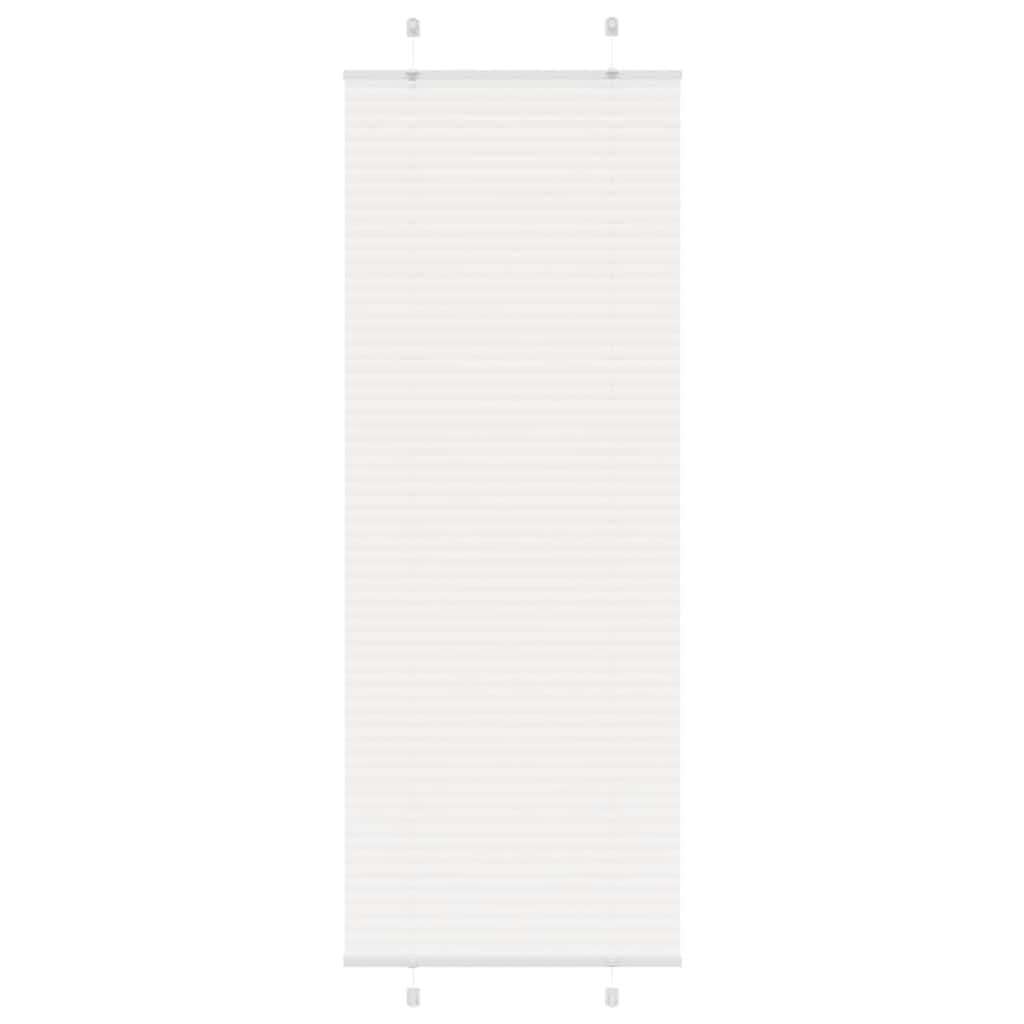Plisirana roleta bijela 70x200 cm širina tkanine 69,4 cm