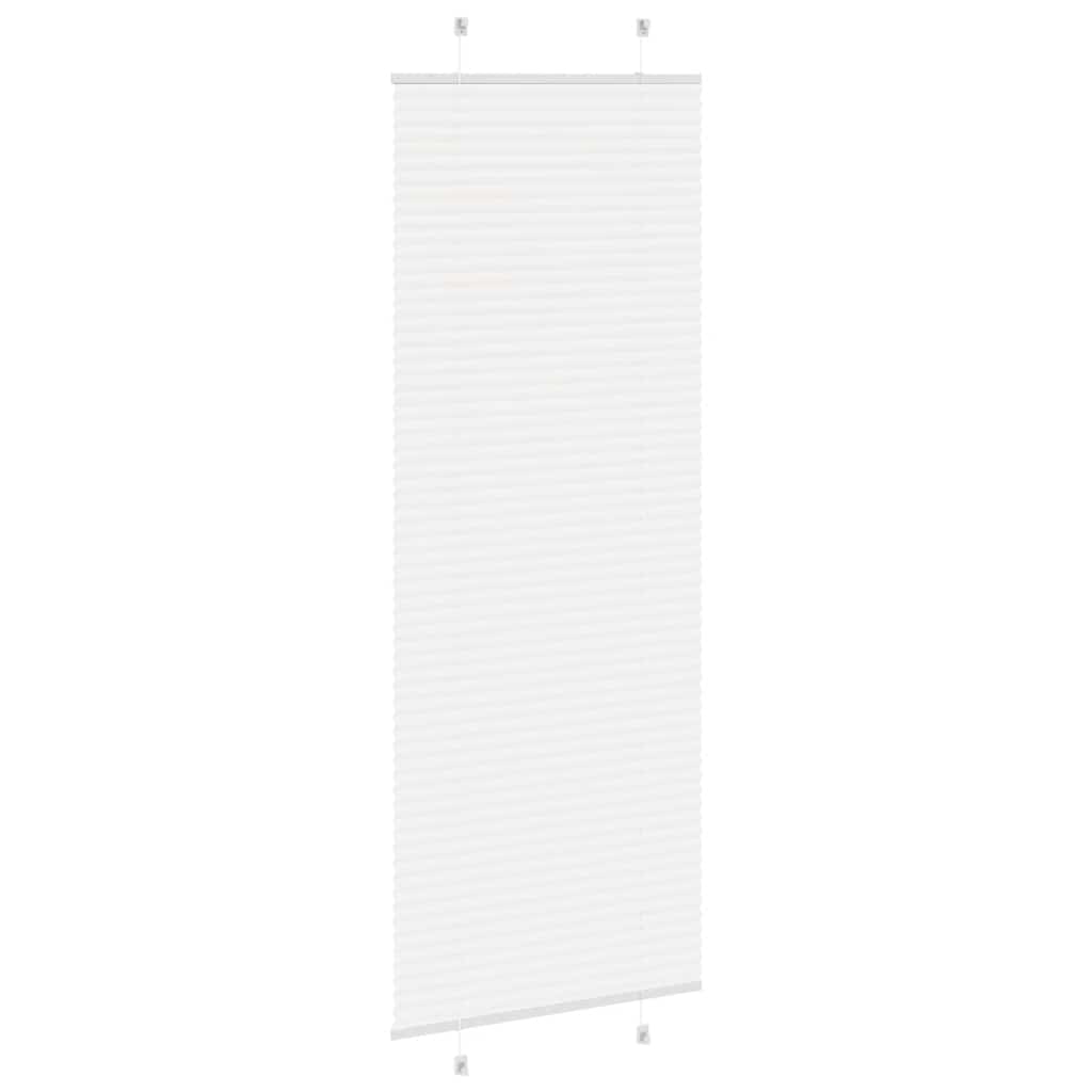 Plisirana roleta bijela 70x200 cm širina tkanine 69,4 cm