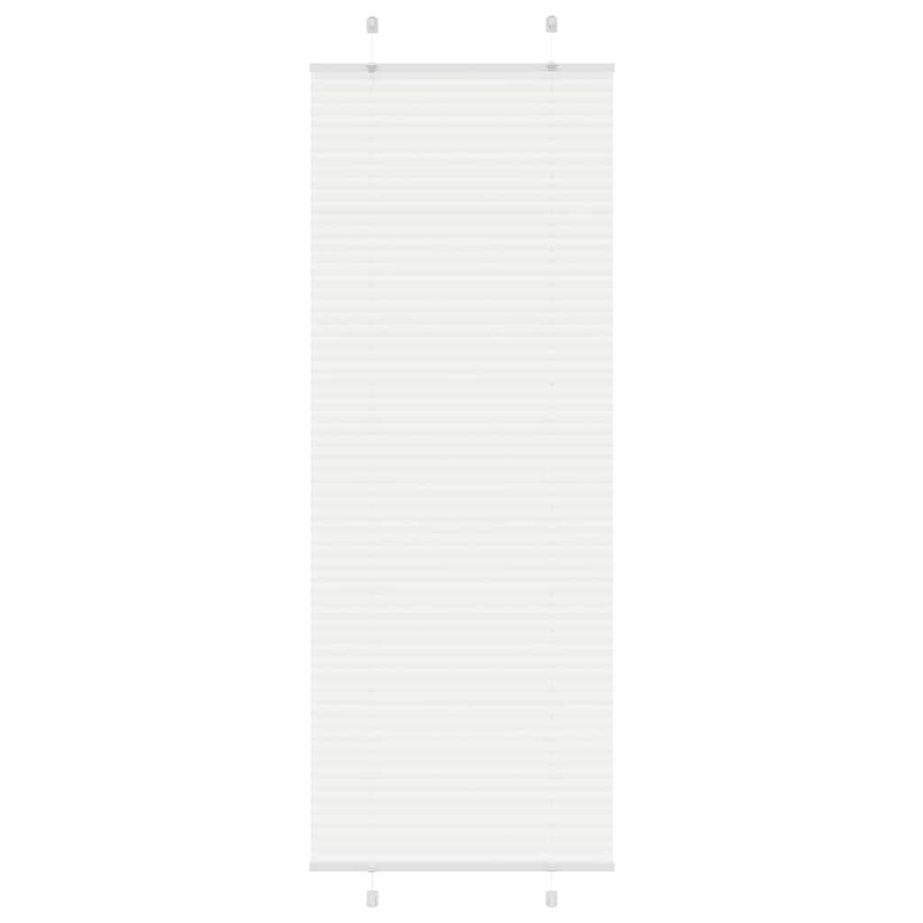 Plisirana roleta bijela 80x200 cm širina tkanine 79,4 cm