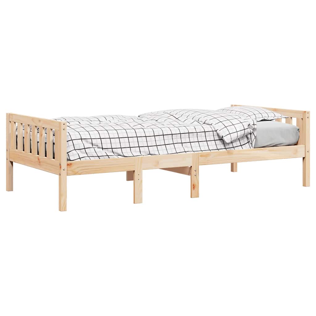 Dječji krevet bez madraca 90 x 190 cm od masivne borovine