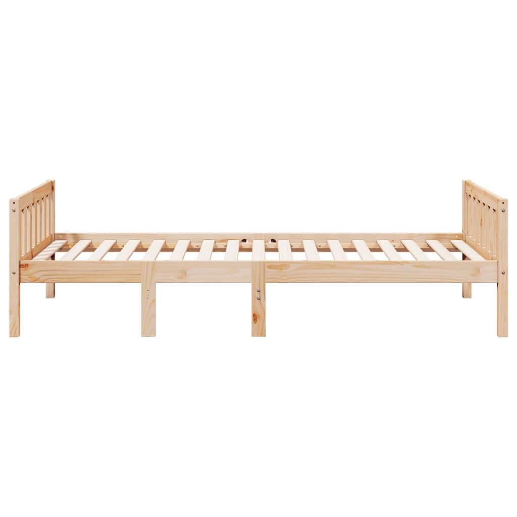 Dječji krevet bez madraca 90 x 190 cm od masivne borovine