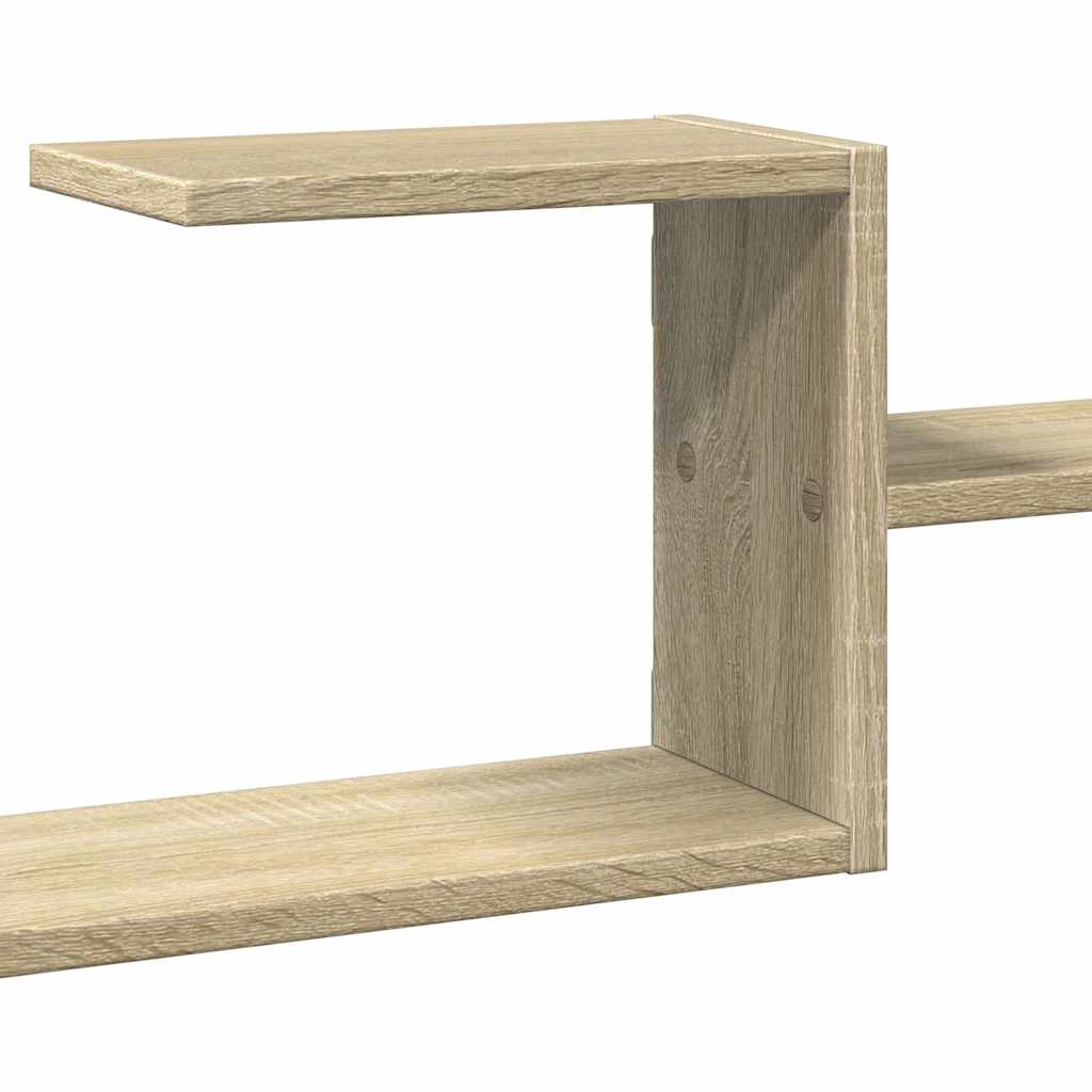 Zidna polica boja hrasta sonome 104x15x49 cm konstruirano drvo