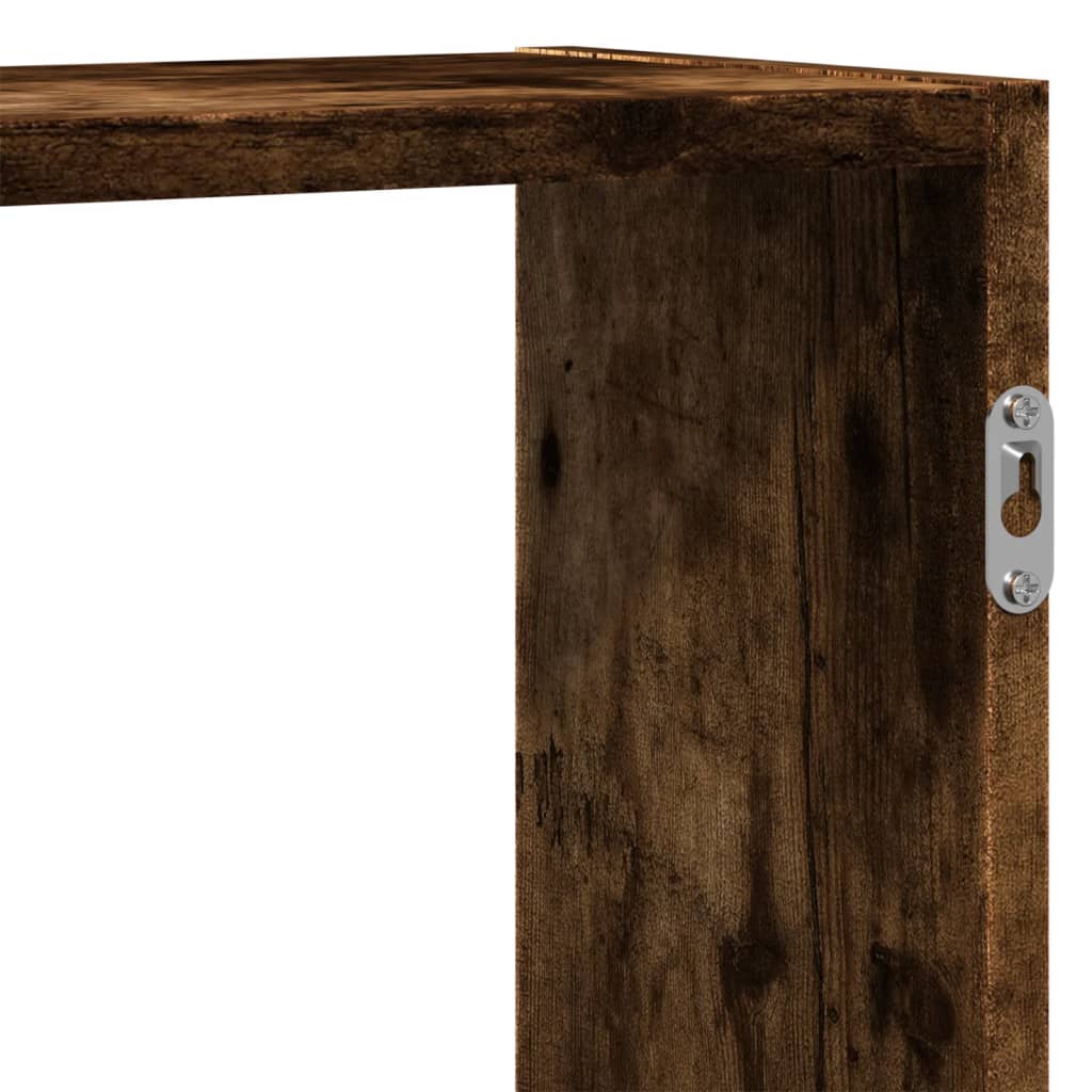 Zidna polica boja hrasta 159x18x65 cm konstruirano drvo