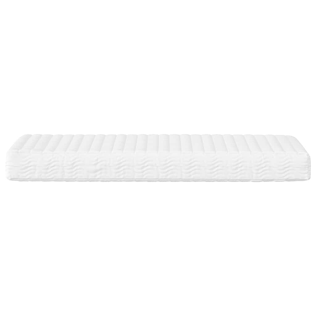 Madrac od pjene bijeli 80x220 cm tvrdoća H2 H3