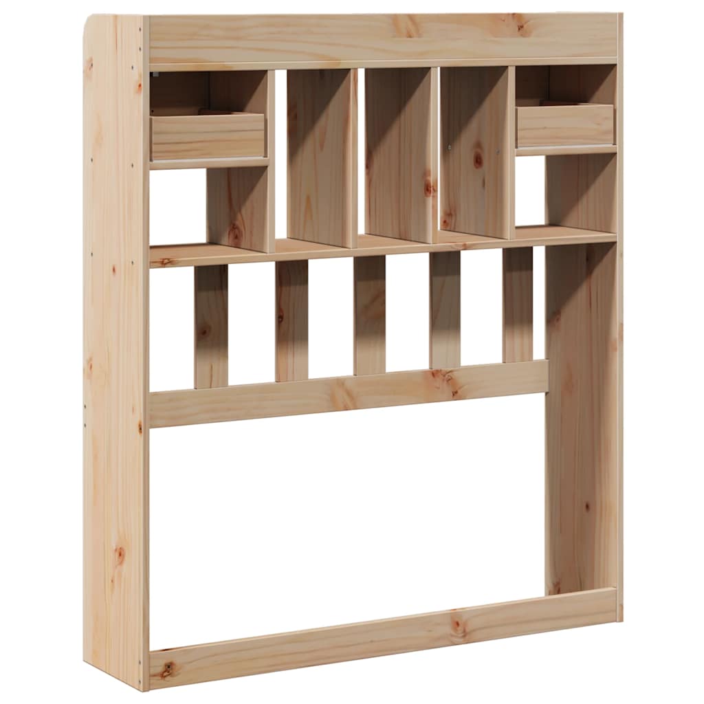 Uzglavlje s prostorom za pohranu 90 cm Masivno drvo Bor