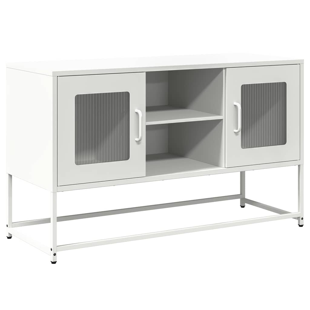 TV ormarić bijeli 100,5 x 39 x 60,5 cm čelični