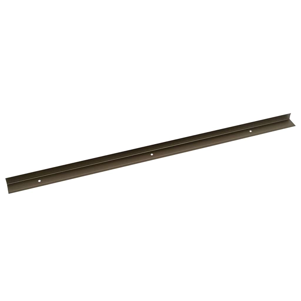 Profili za rubove stepenica 30 pcs Smeđa 67 x 3.5 x 3 cm