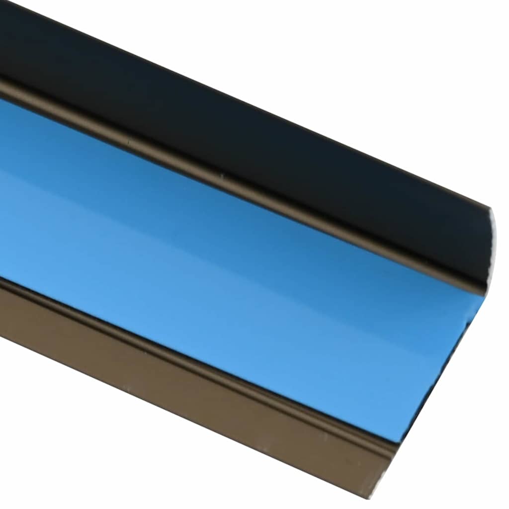 Profili za rubove stepenica 30 pcs Smeđa 67 x 3.5 x 3 cm