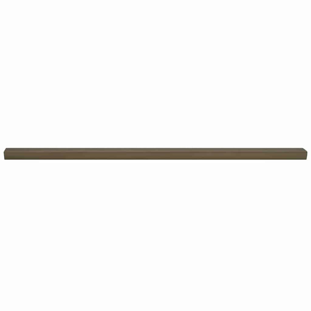 Profili za rubove stepenica 30 pcs Smeđa 67 x 3.5 x 3 cm