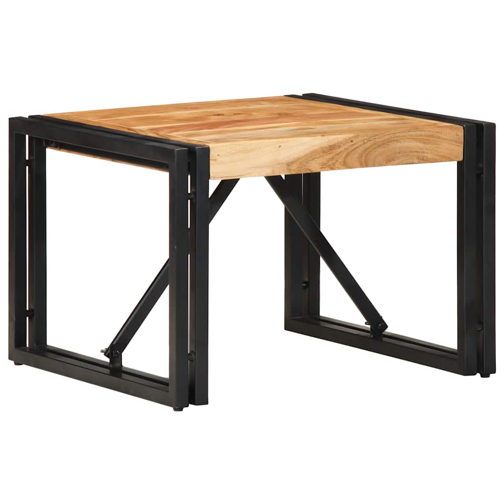 Stolić za kavu 50x50x35 cm od masivnog bagremovog drva