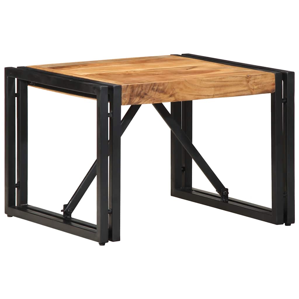 Stolić za kavu 50x50x35 cm od masivnog bagremovog drva