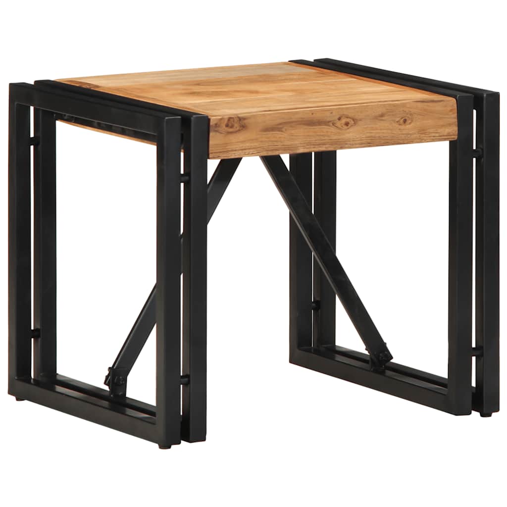 Stolić za kavu 40x40x35 cm od masivnog bagremovog drva