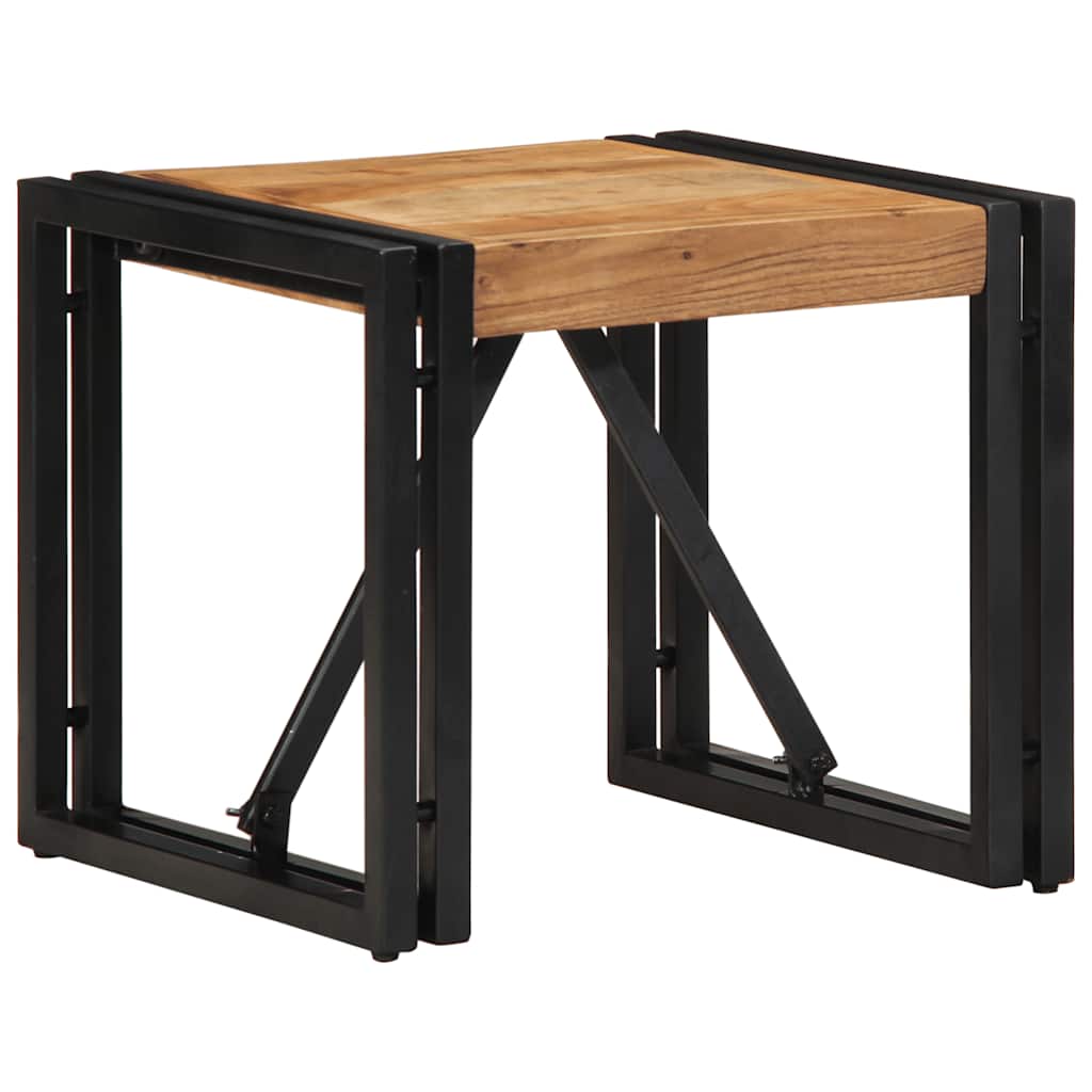 Stolić za kavu 40x40x35 cm od masivnog bagremovog drva
