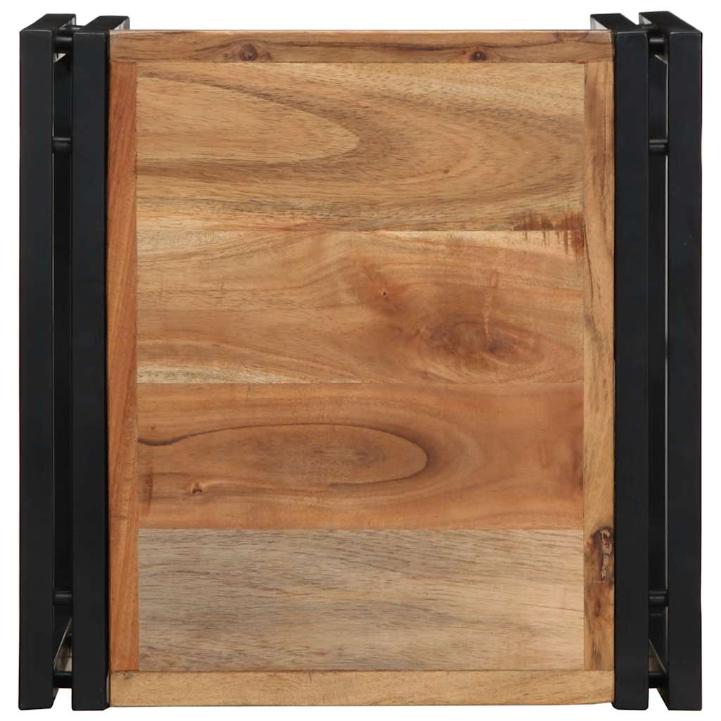 Stolić za kavu 40x40x35 cm od masivnog bagremovog drva