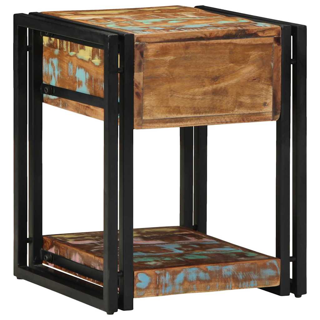 Noćni ormar 2 pcs 40 x 40 x 50 cm Čvrsto drvo iz reciklaže