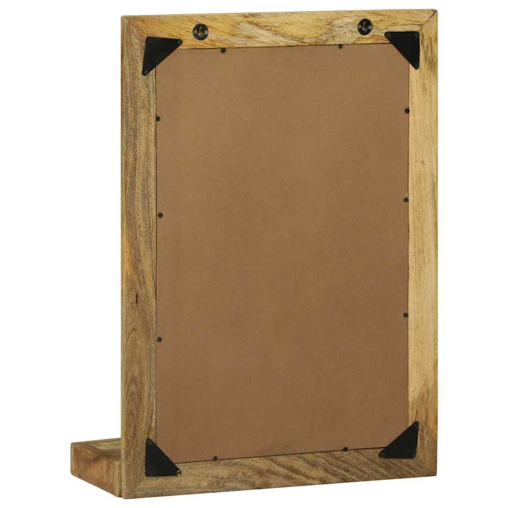 Zrcalo za kupaonicu Smeđa 50 x 22 x 70 cm Čvrsto drvo manga