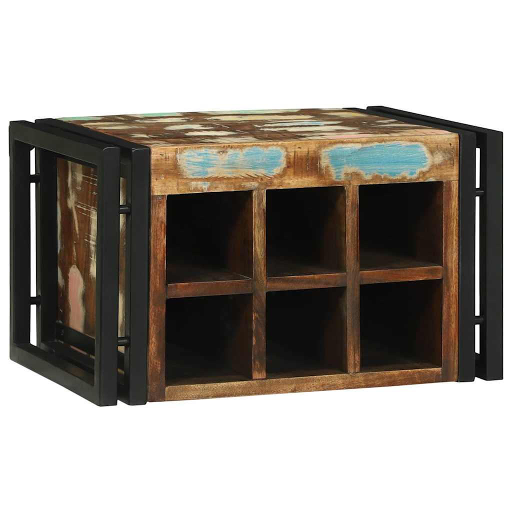 Stalak za vino 2 pcs 46 x 35 x 27,5 cm Čvrsto drvo iz reciklaže