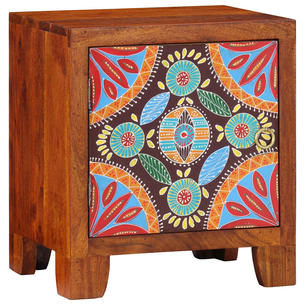 Noćni ormarić 2 kom 40x30x45 cm Puno drvo bagrem