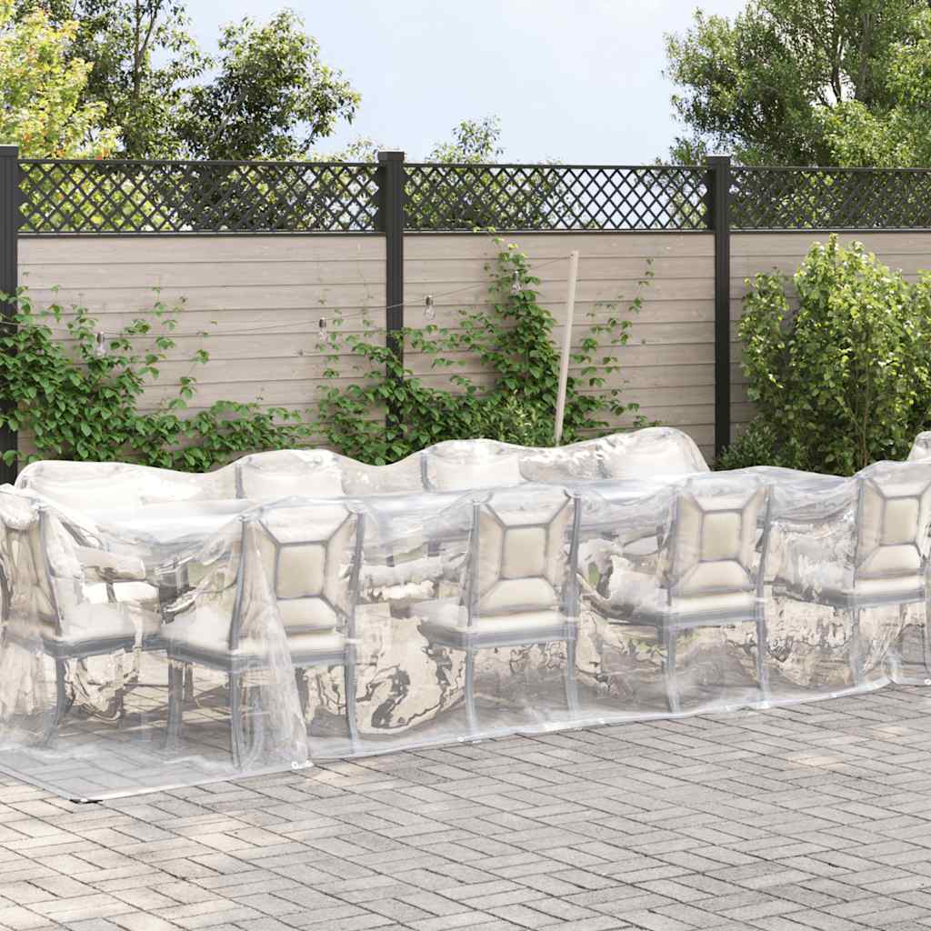 Prozirna cerada s ušicama 3x12 m polietilen