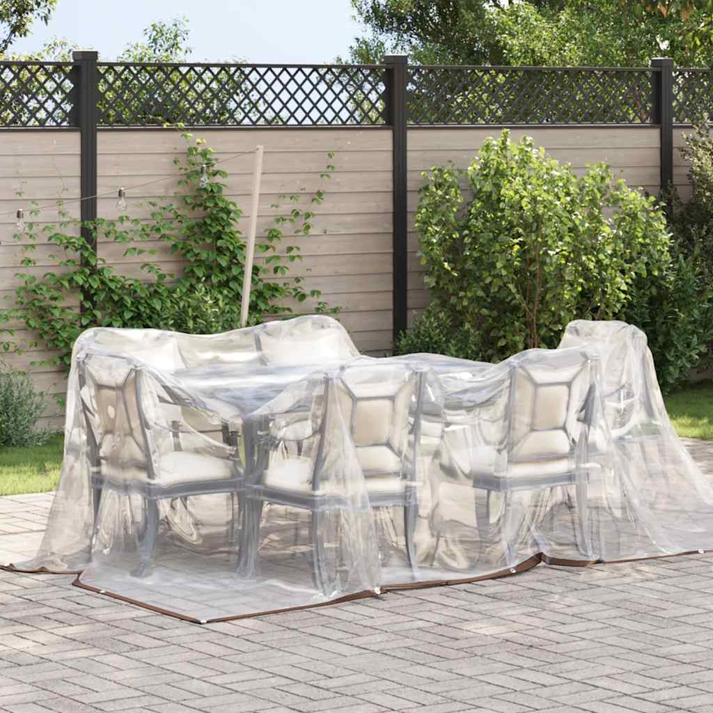Prozirna cerada s ušicama za vezice 3x3 m polietilen