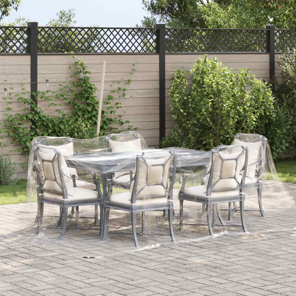 Prozirna cerada s ušicama za vezice 3x3 m PVC