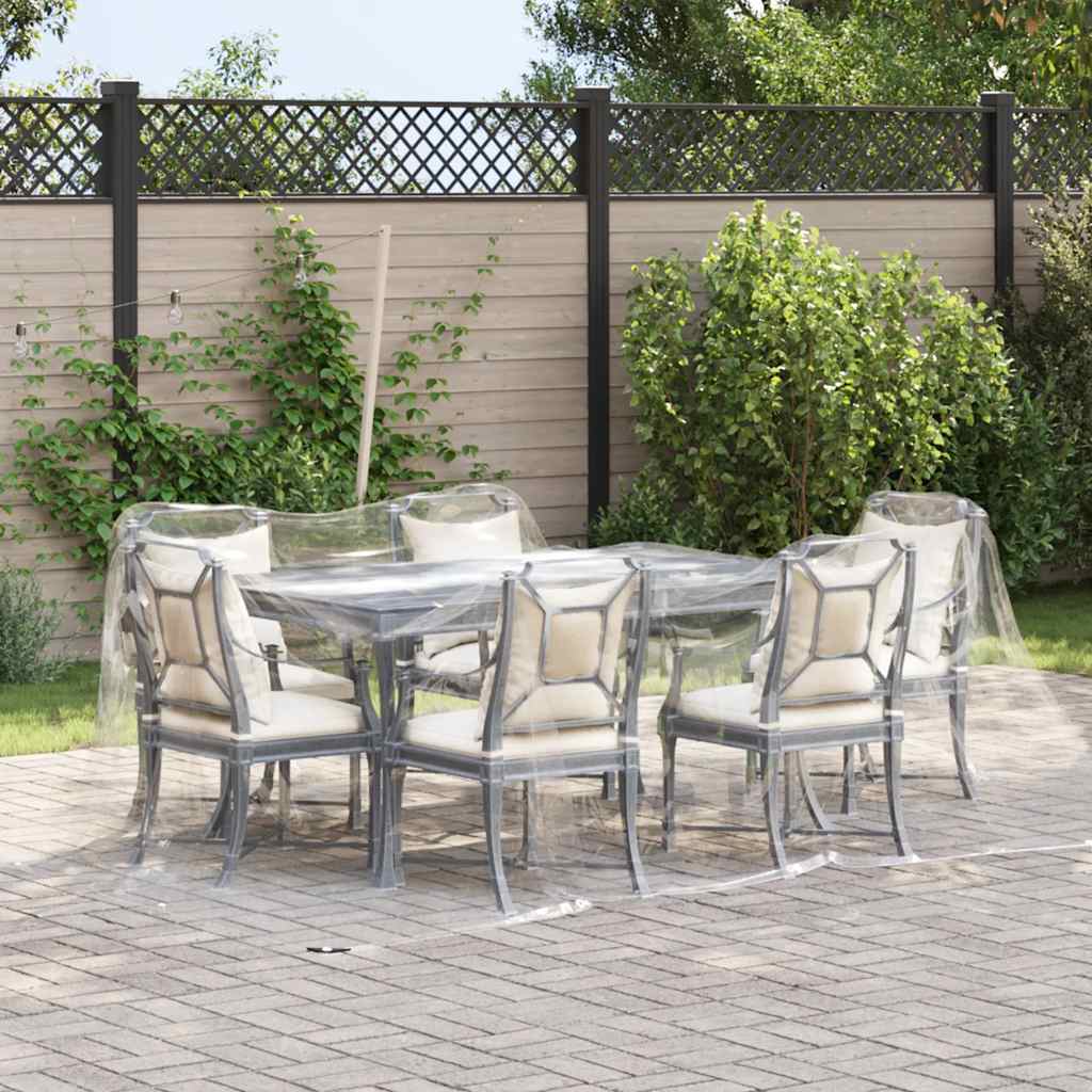 Prozirna cerada s ušicama 3x5 m PVC