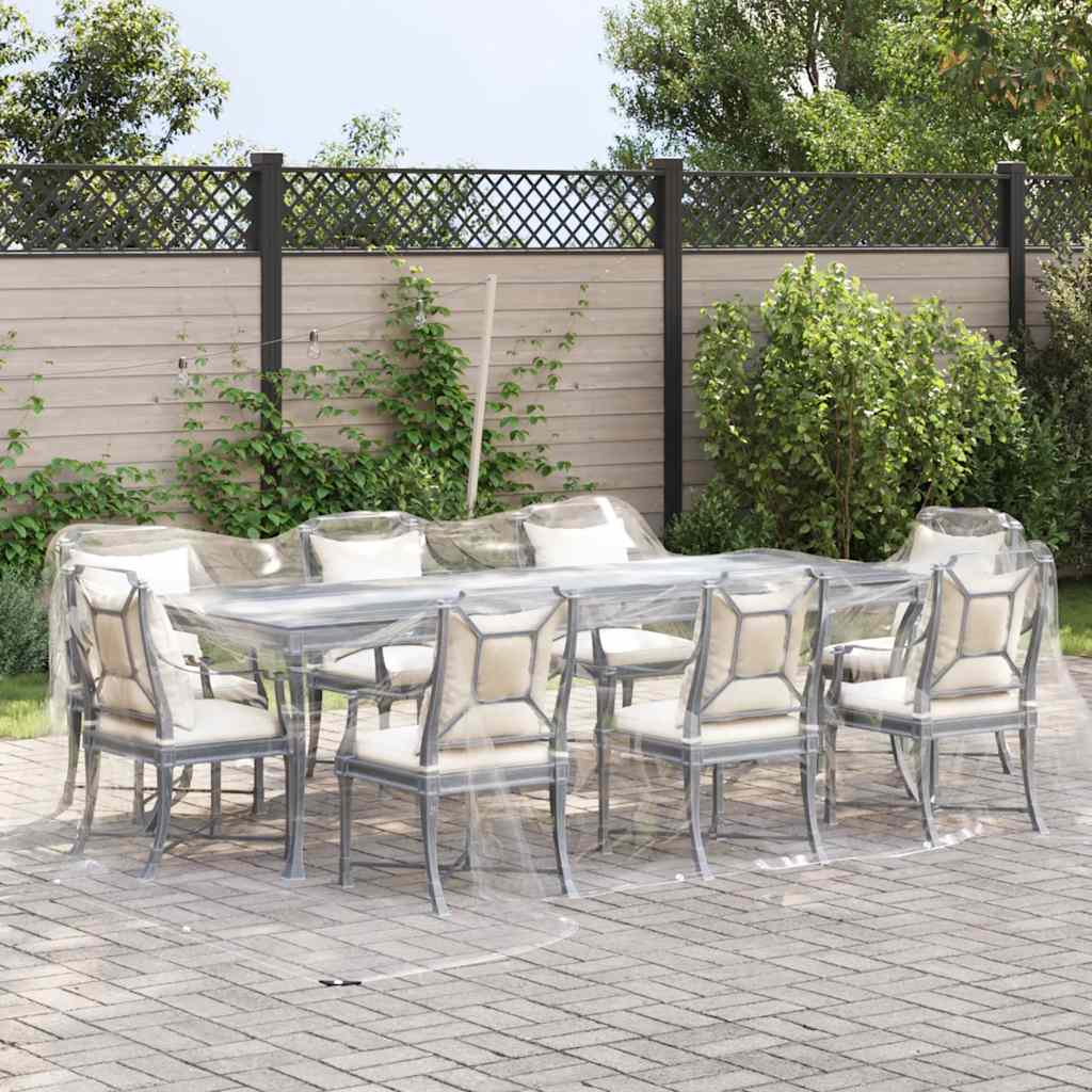 Prozirna cerada s ušicama 4x6 m PVC