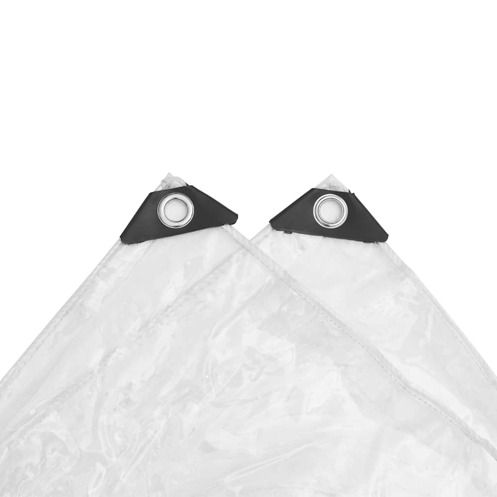 Prozirna cerada s ušicama 6x10 m PVC