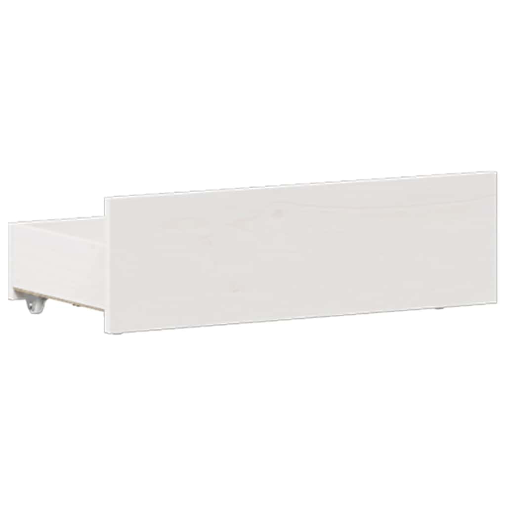 Okvir kreveta bez madraca s uzglavljem 120 x 190 cm od borovine