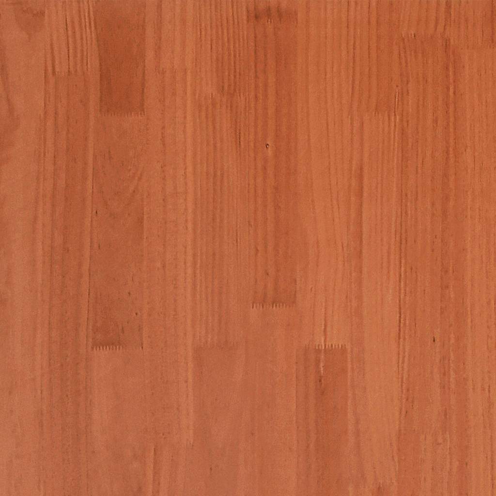 Okvir kreveta bez madraca voštano smeđi 75 x 190 cm od borovine