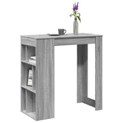Barski stol s stalcima boja hrasta sonome 102x50x103,5cm drveni
