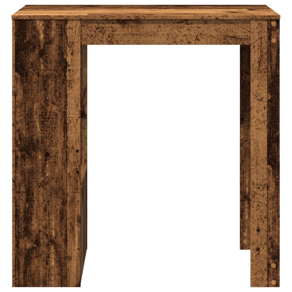 Barski stol s stalcima boja staro drvo 102x50x103,5 cm drveni