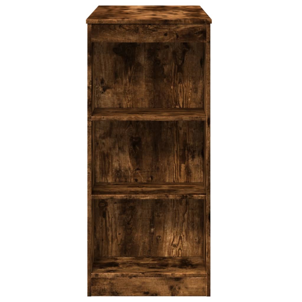 Barski stol s držačima boja hrasta 95x47x103,5 cm drveni