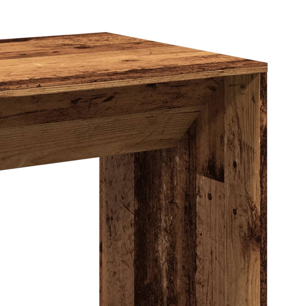 Barski stol boja staro drvo 51x50x103,5cm od konstruiranog drva