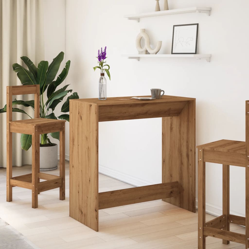 Barski stol boja hrasta 102 x 50 x 103,5 cm konstruirano drvo