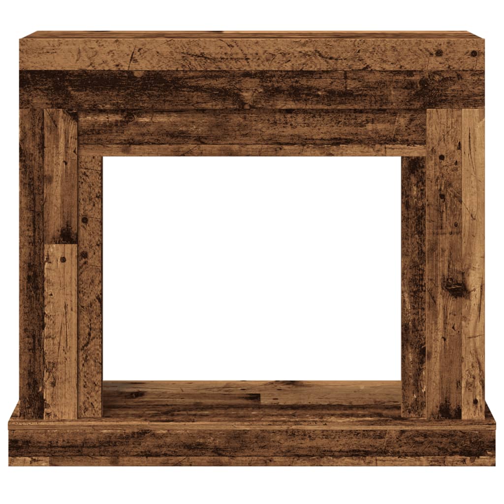 Okvir za kamin boja drva 100x30x87,5 cm od konstruiranog drva
