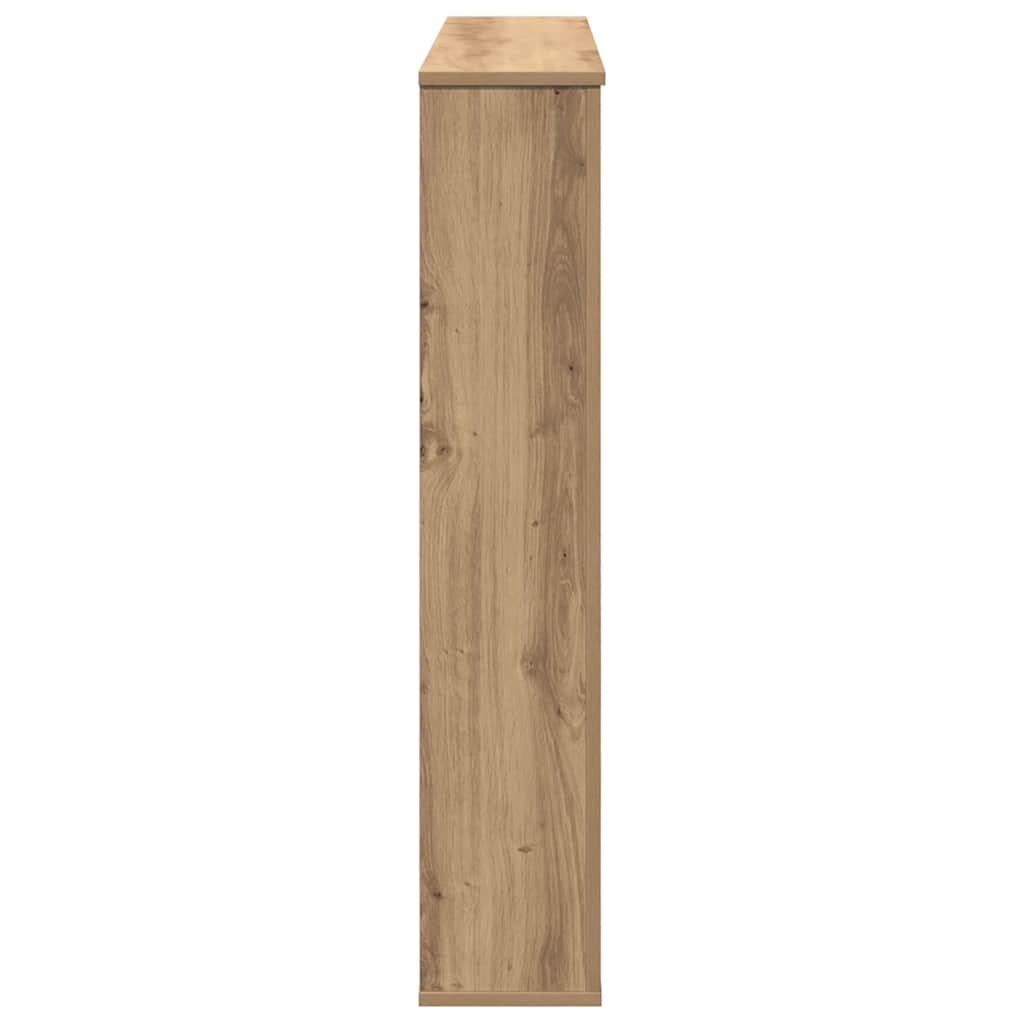 Okvir za kamin boja hrasta 100x20x100 cm od konstruiranog drva