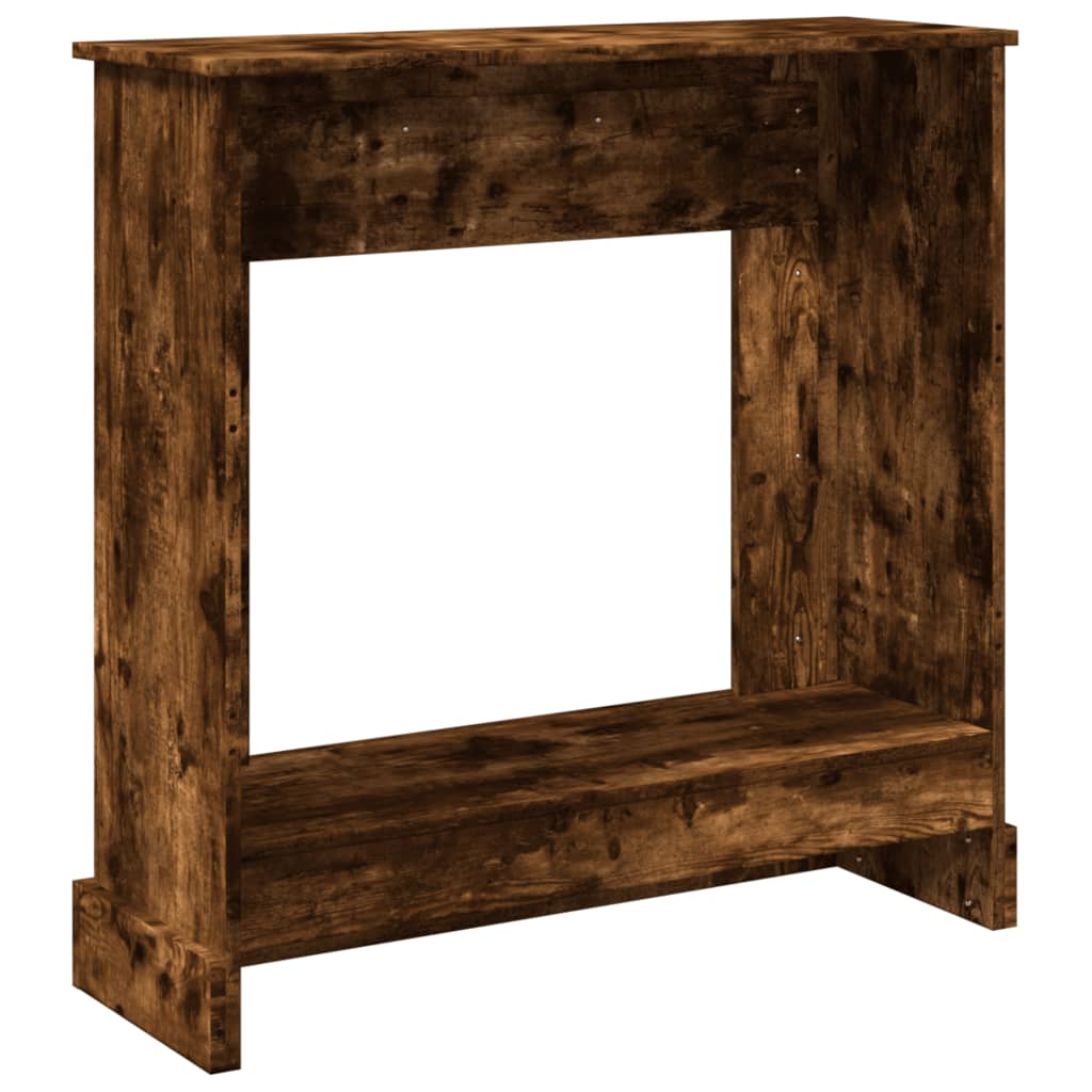 Okvir za kamin boja hrasta 90x30x90 cm od konstruiranog drva