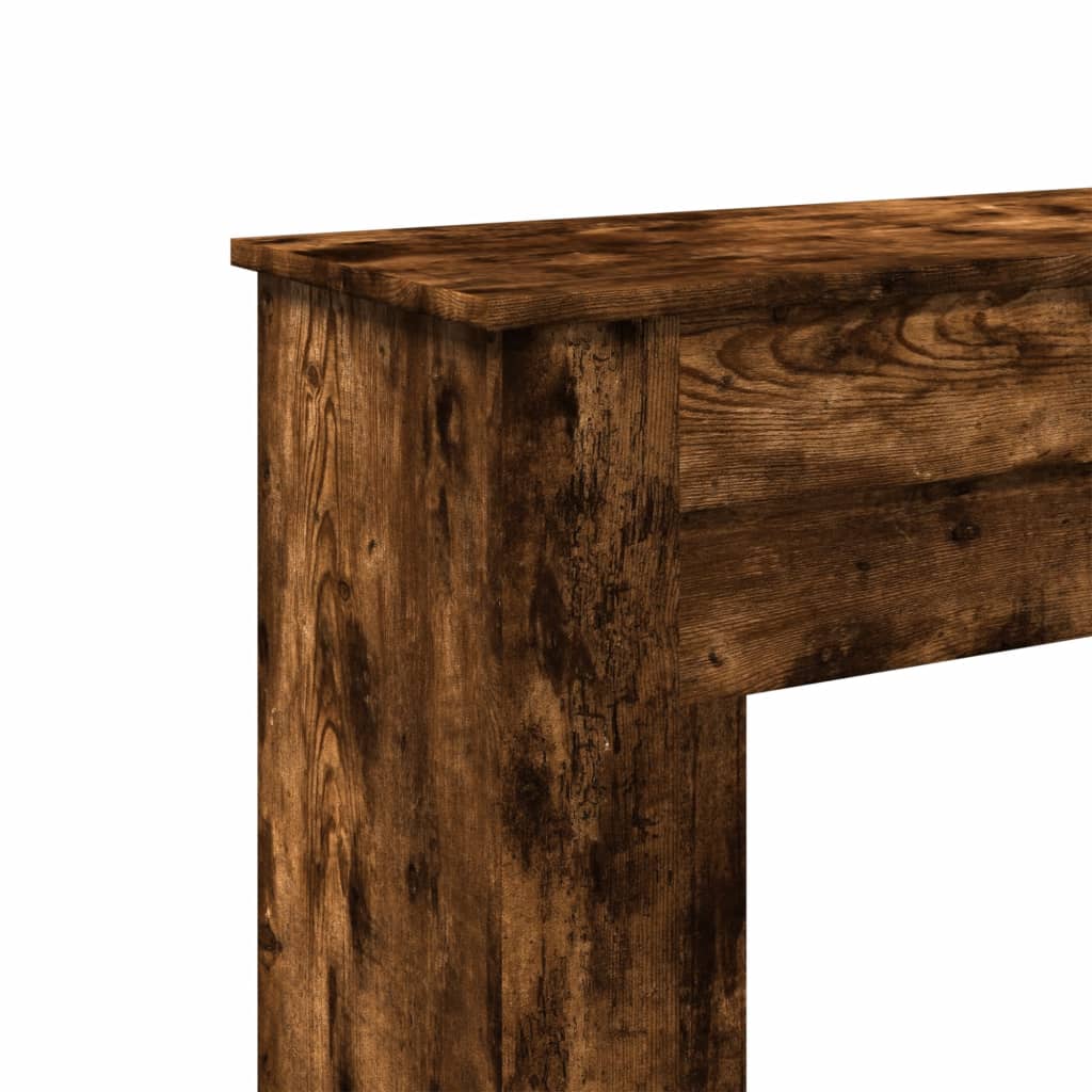 Okvir za kamin boja hrasta 90x30x90 cm od konstruiranog drva