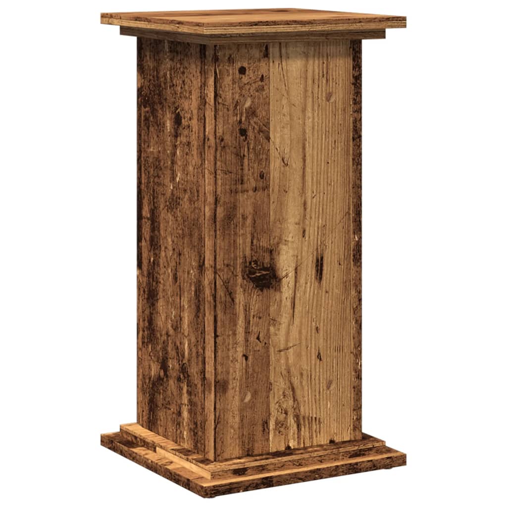Stalak za izložbu s spremištem boja drva 31x30x60 cm drveni