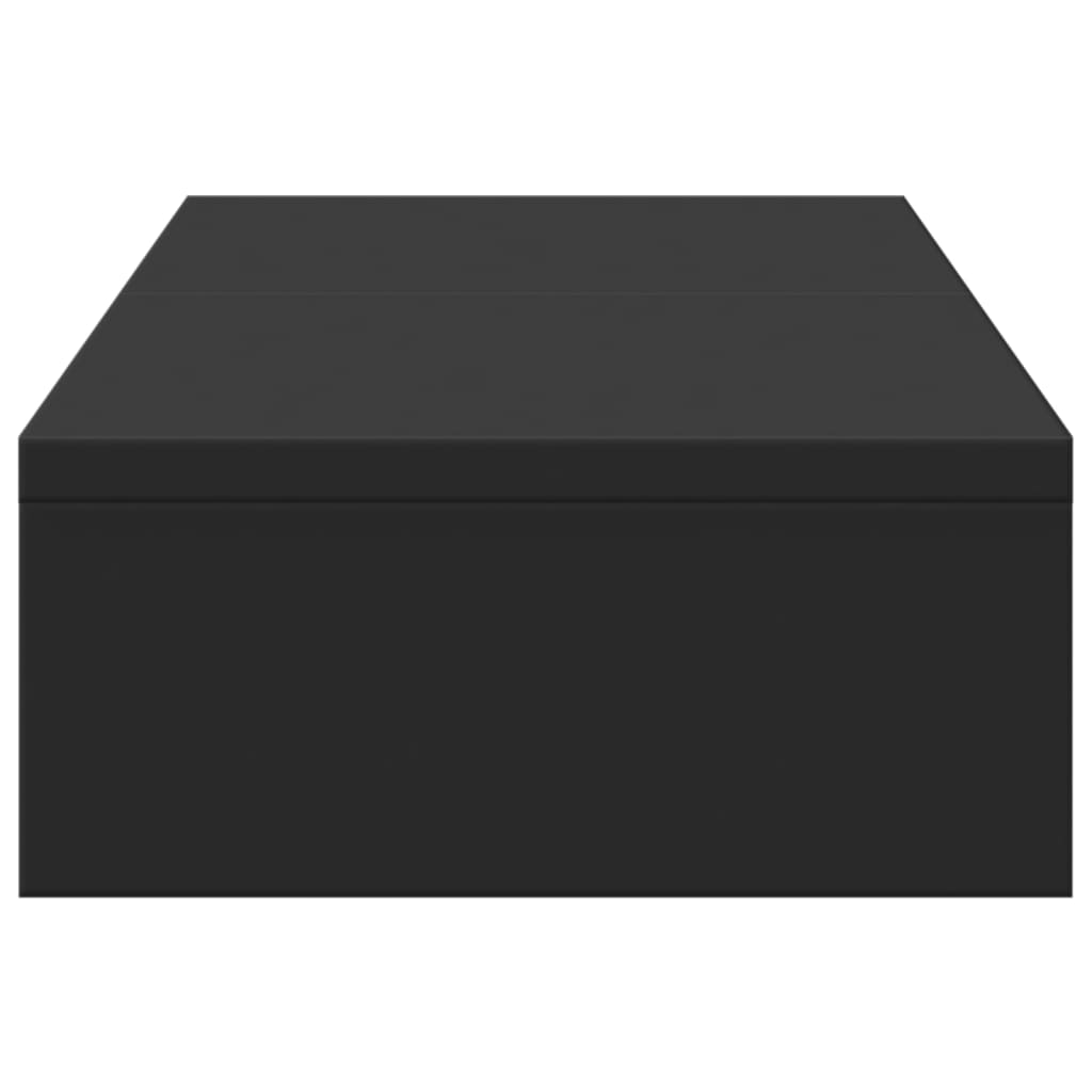 Stalak za monitor podesivi crni 60x24x10,5 cm konstruirano drvo