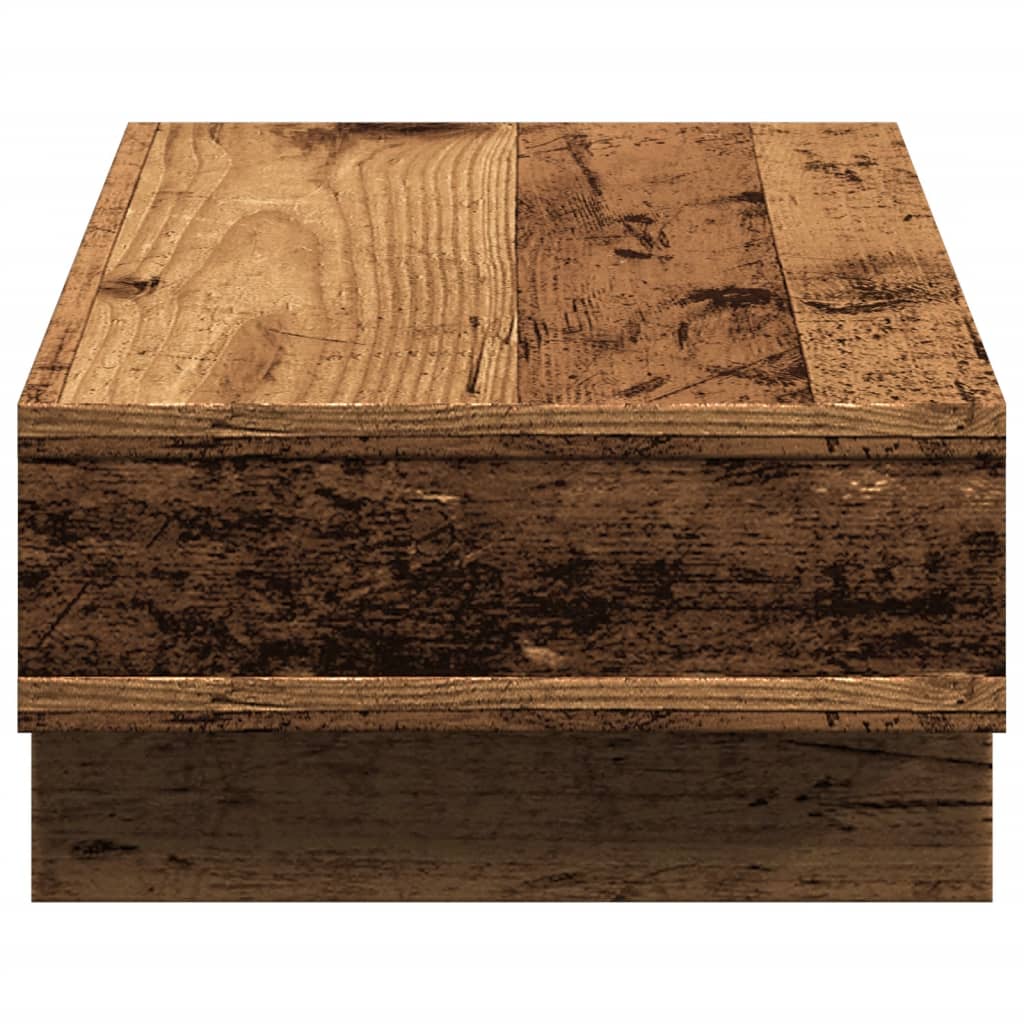 Stalak za monitor boja drva 50x27x15 cm konstruirano drvo
