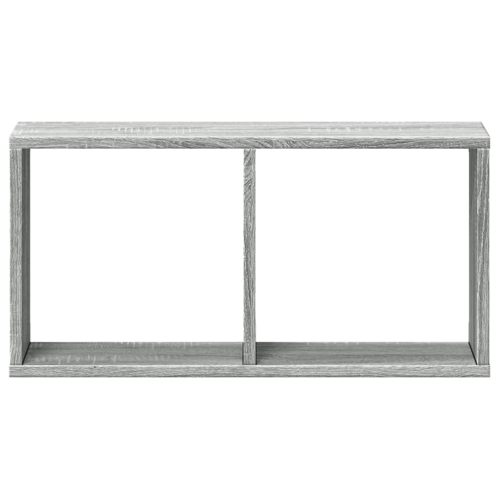 Zidni ormarić 60x16x30 cm siva boja hrasta konstruirano drvo