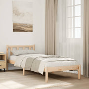 Dugi okvir kreveta bez madraca 80 x 210 cm od borovine