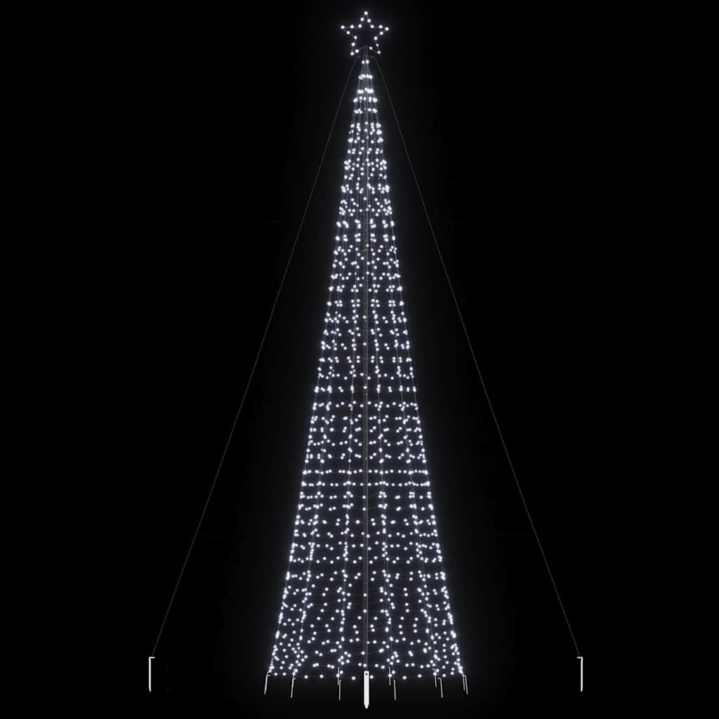LED božićno drvce sa šiljcima 1534 LED hladno bijelo 500 cm