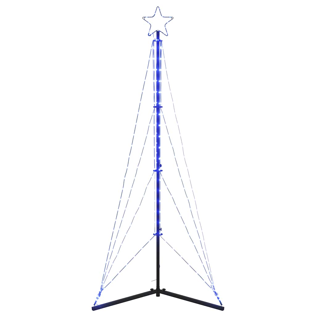 LED božićno drvce 363 LED diode plavo 182 cm