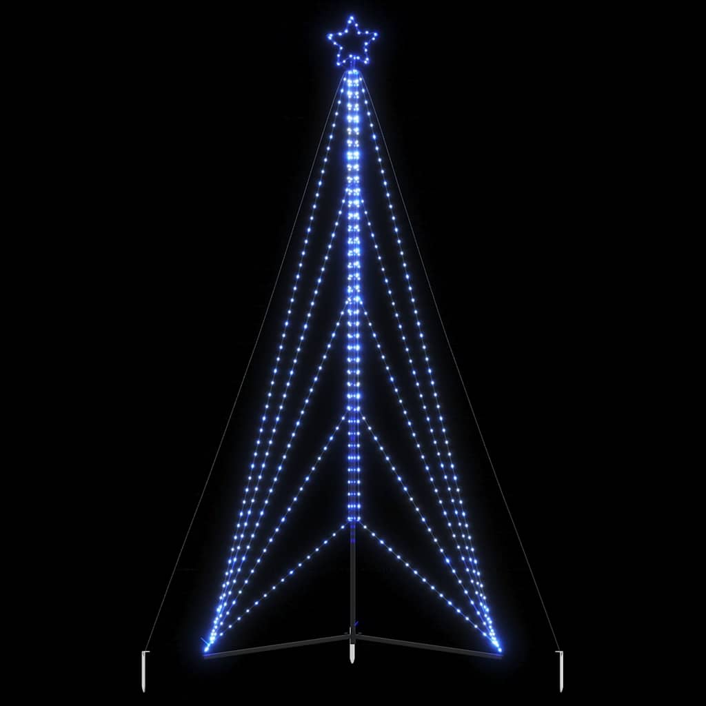 LED božićno drvce 615 LED dioda plavo 404,5 cm